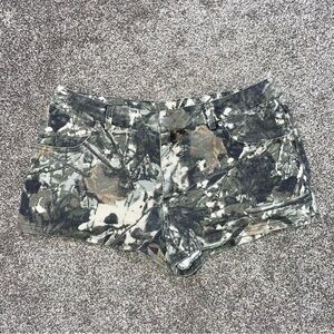 PacSun Camouflage Jean Shorts